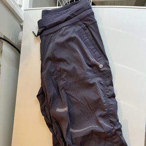 Lululemon Blue Dance Studio Crops